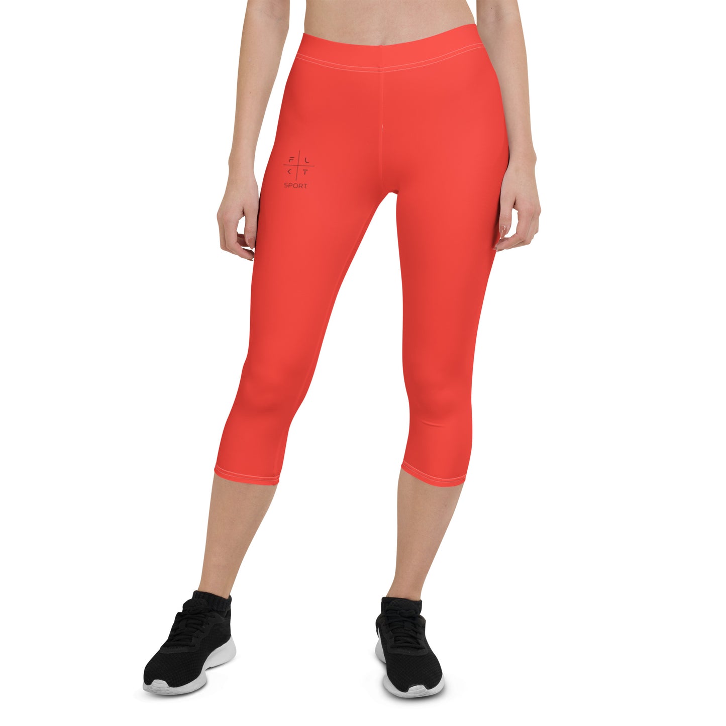 Cherry Charm FLAKOUT Sport Women's Capri Leggings - FLAKOUT