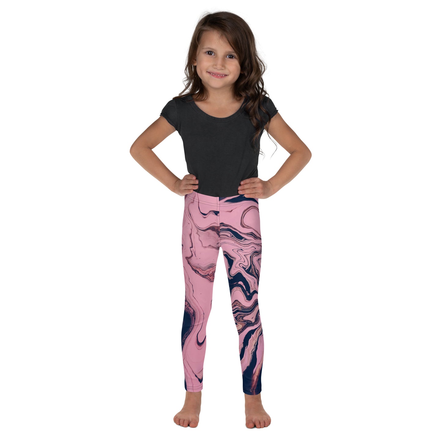 Azure Twilight Girl's Leggings - FLAKOUT