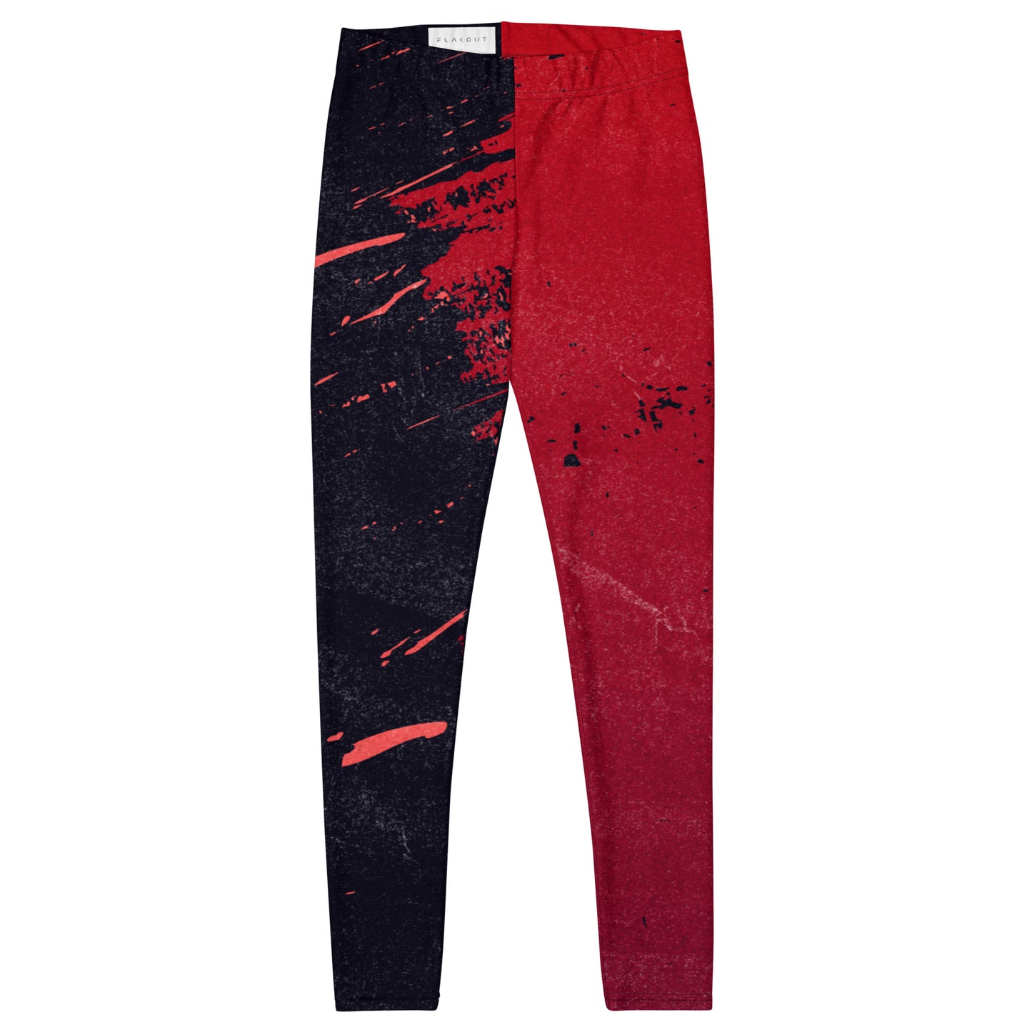 Leggings Red Black Crush - FLAKOUT