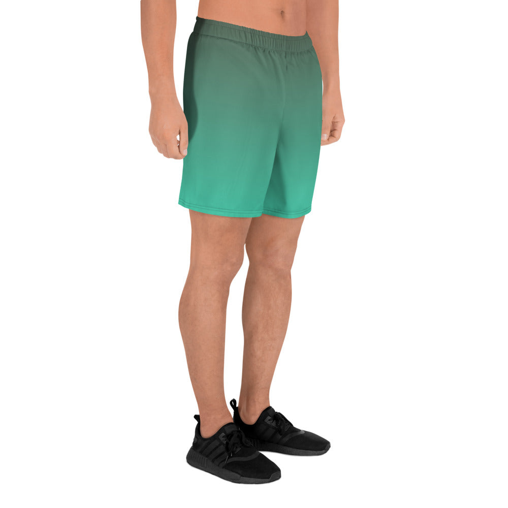 FLAKOUT Sport Ocean Breeze Men's Recycled Athletic Shorts - FLAKOUT