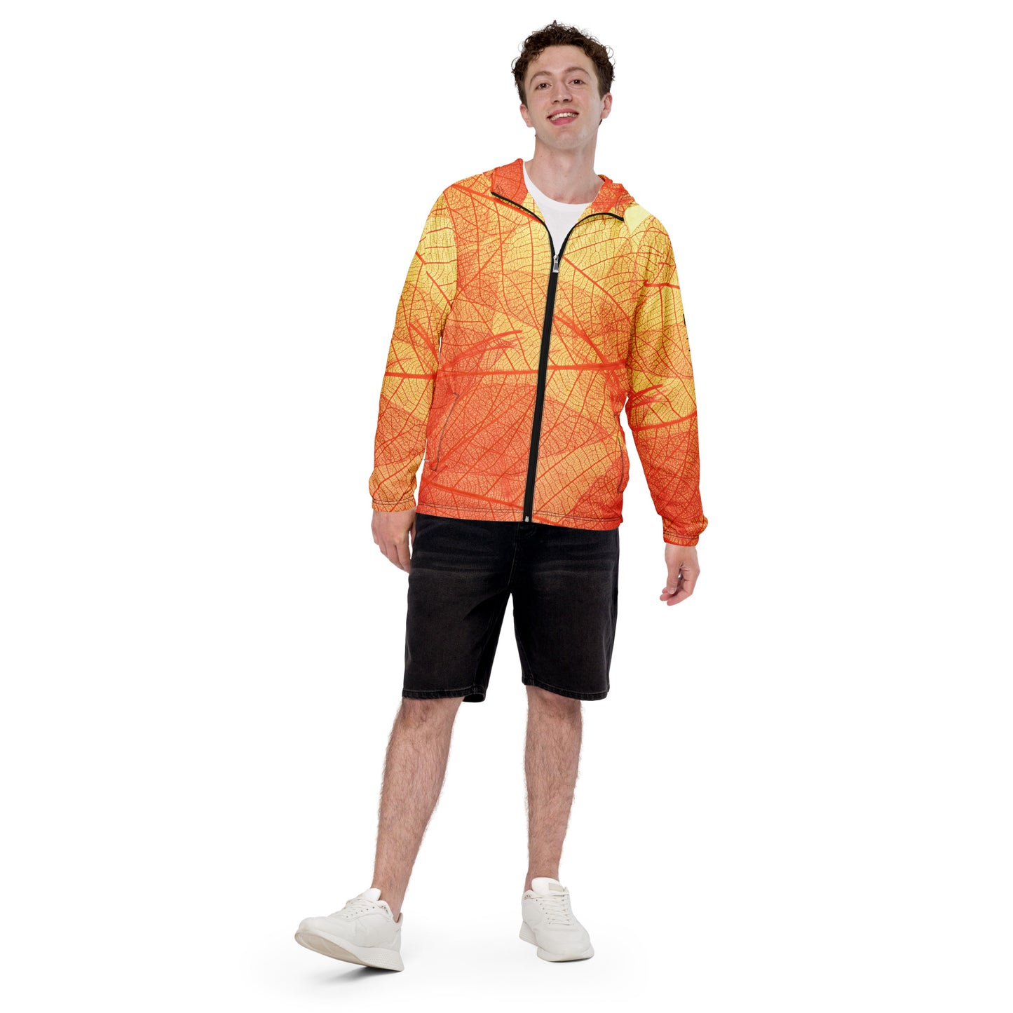 Vermilion Wisps Waterproof Windbreaker - FLAKOUT