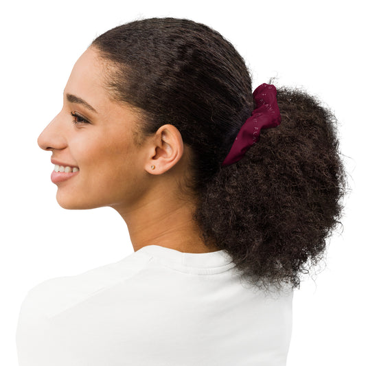 Crimson Velvet FLAKOUT Recycled Scrunchie - FLAKOUT