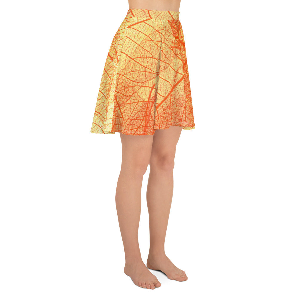 Vermilion Wisps Women's Skater Skirt - FLAKOUT