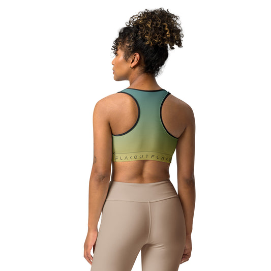 Oceanic Dawn Women's Sports Performance Bra - FLAKOUT