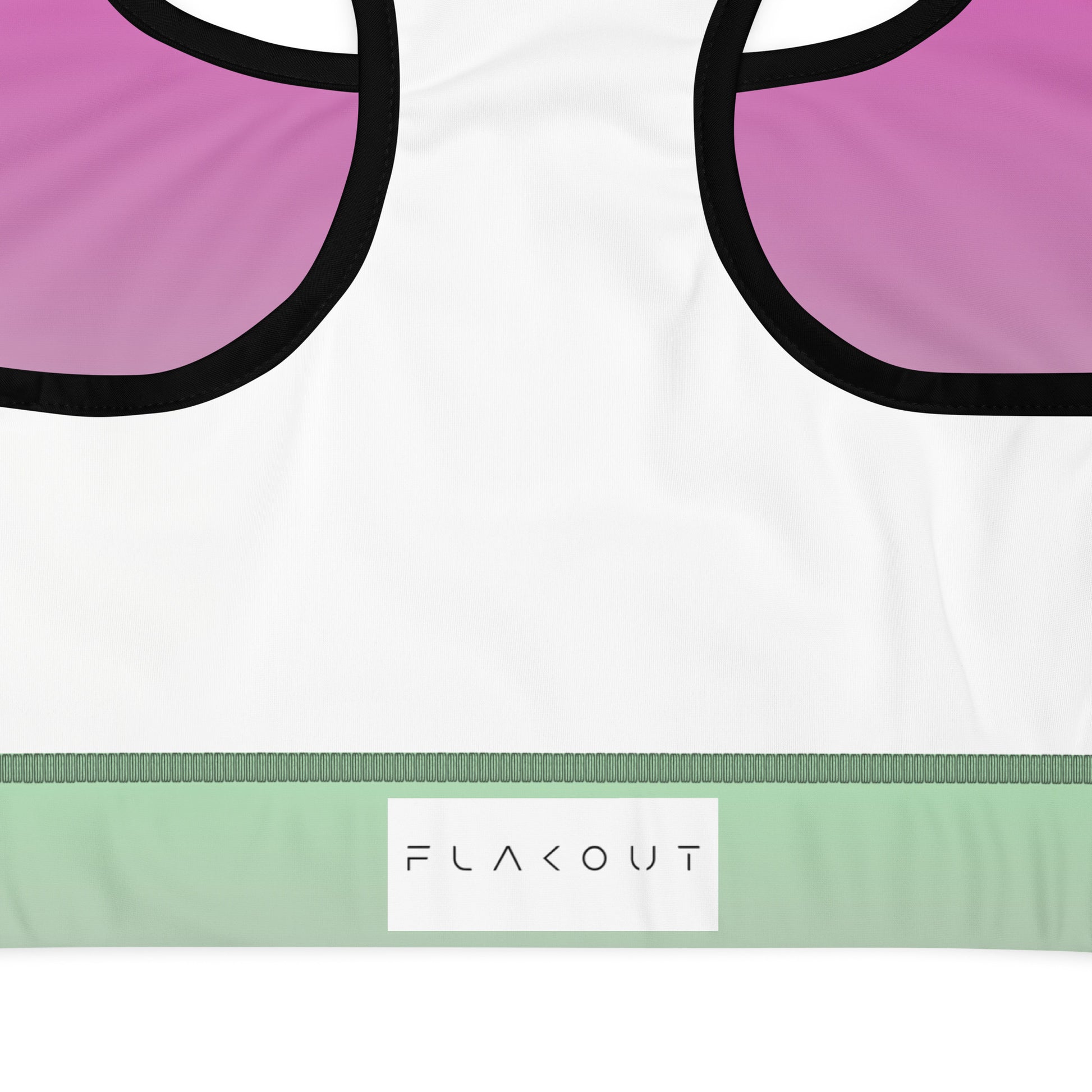 Fuchsia Fantasy Women's Sports Performance Bra - FLAKOUT