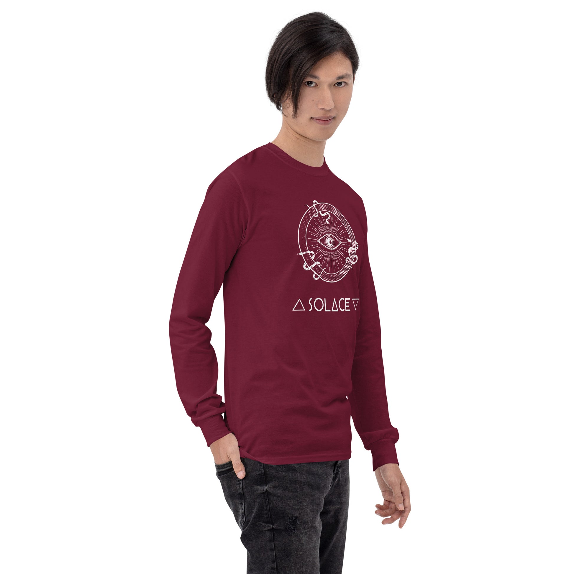 Serene Solace Long Sleeve Shirt - FLAKOUT