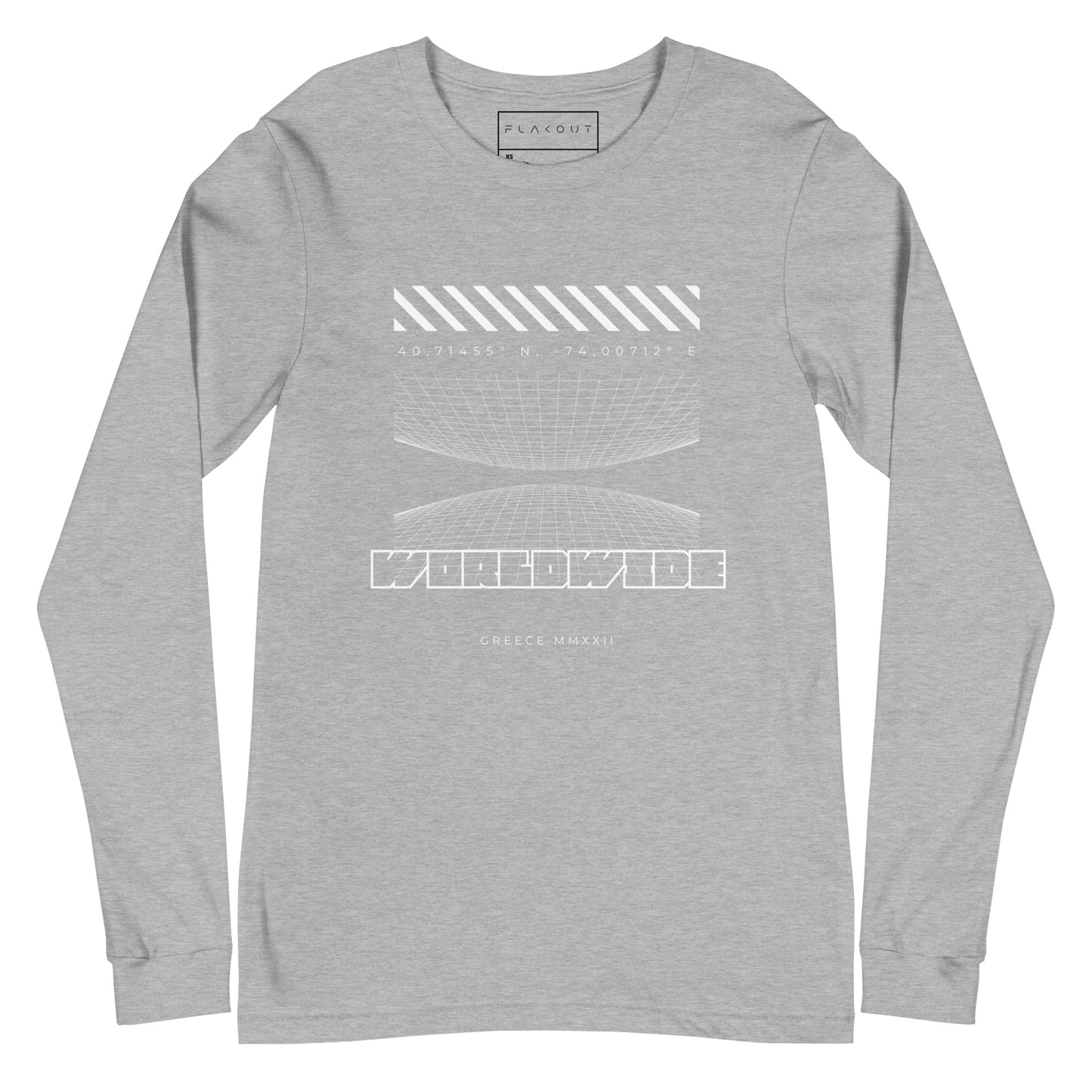 Long Sleeve Tee Worldwide - FLAKOUT