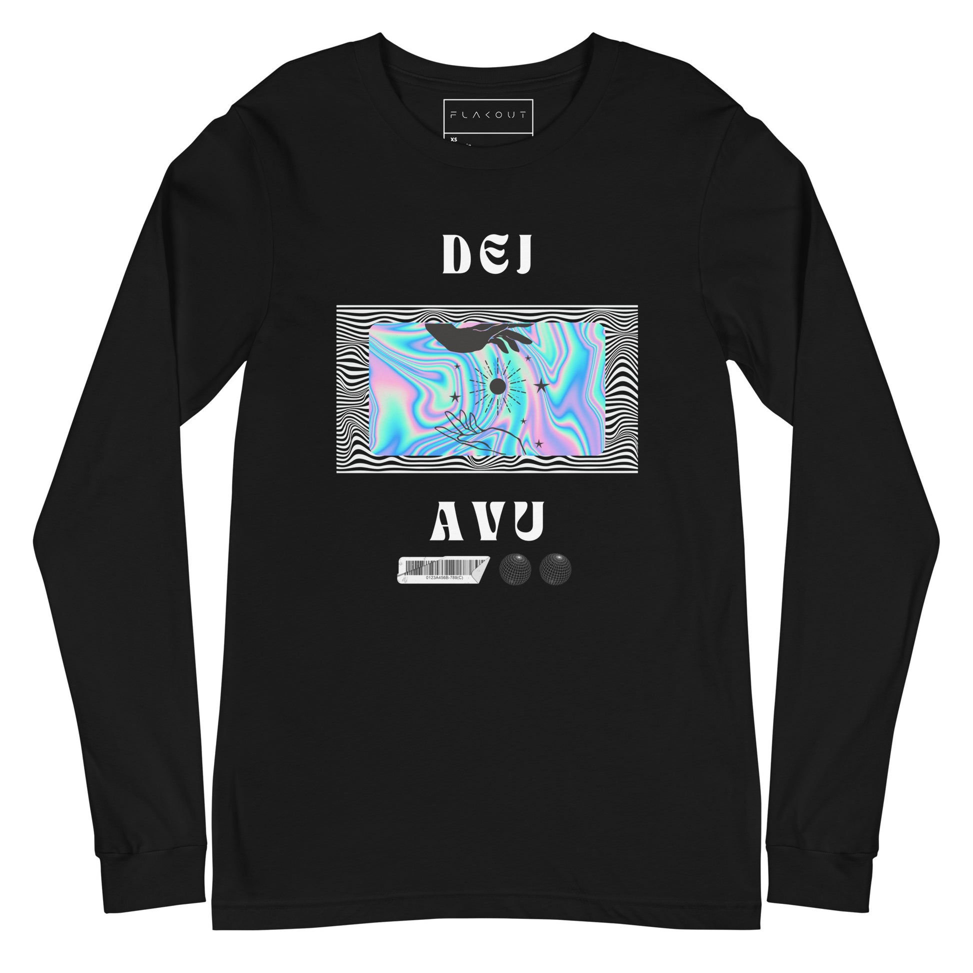 Echoes of Dejavu Long Sleeve Tee - FLAKOUT