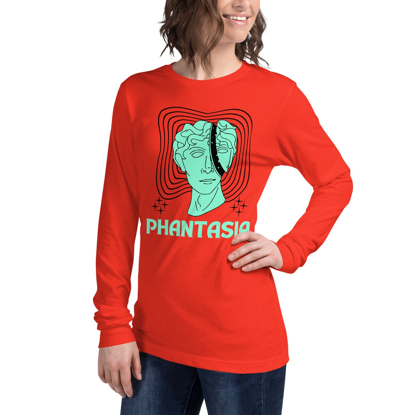 Phantasia Unisex Long Sleeve Shirt - FLAKOUT