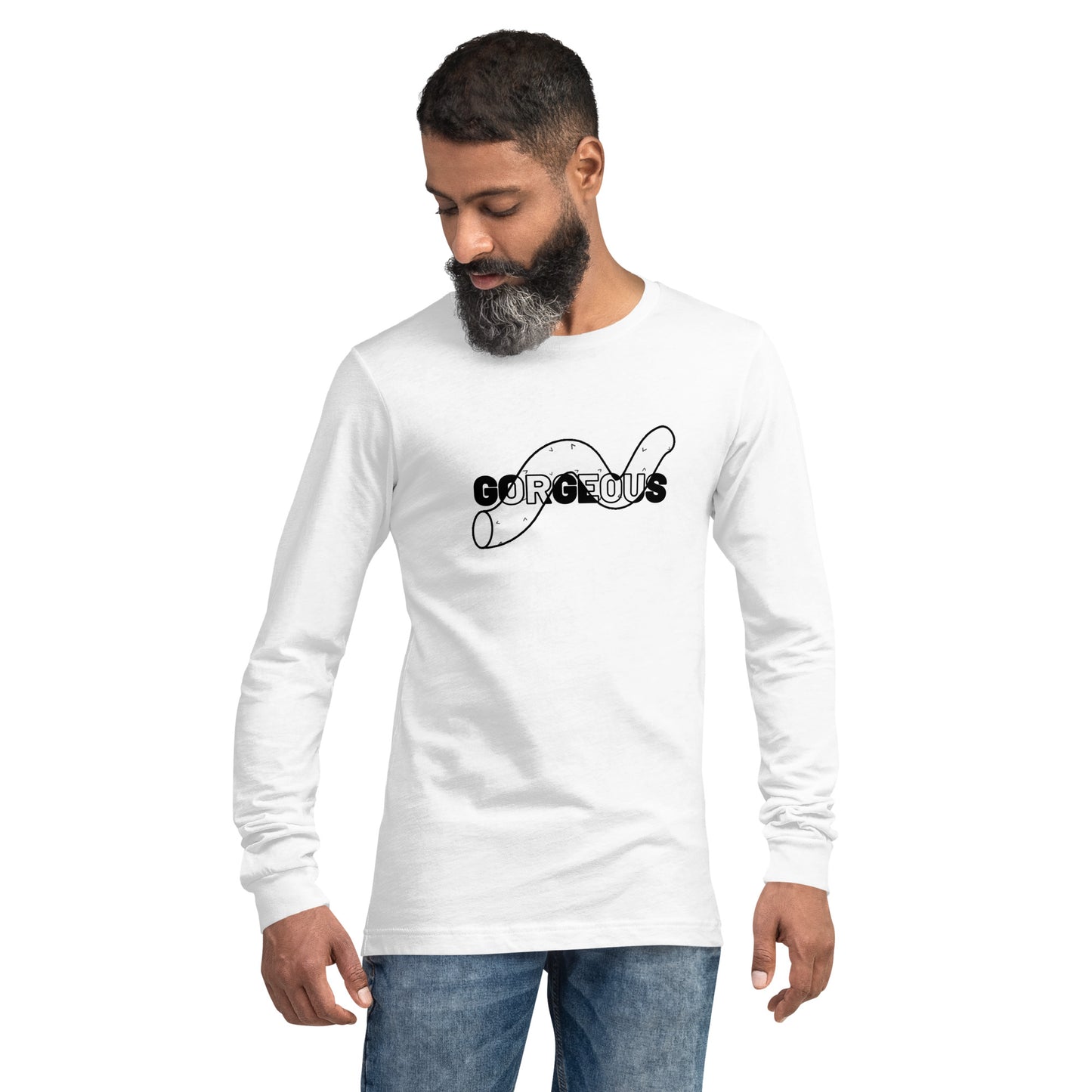 Gorgeous Opulent Allure Long Sleeve Tee - FLAKOUT