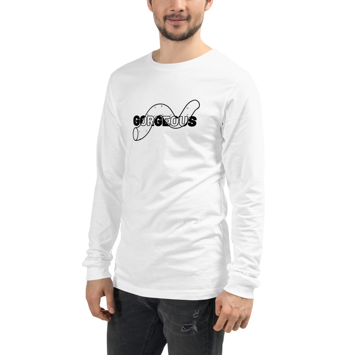 Gorgeous Opulent Allure Long Sleeve Tee - FLAKOUT