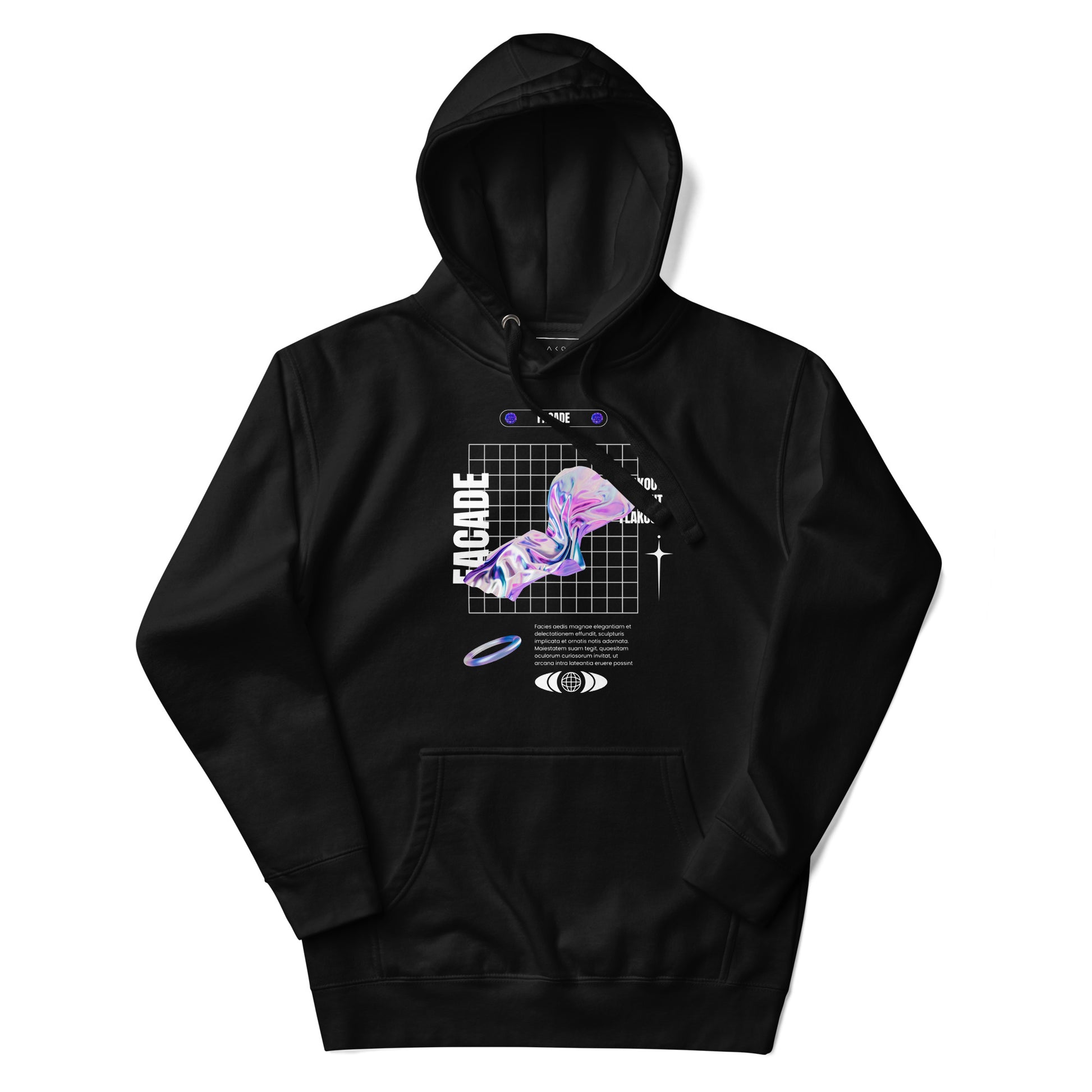 Facade Unisex Hoodie - FLAKOUT