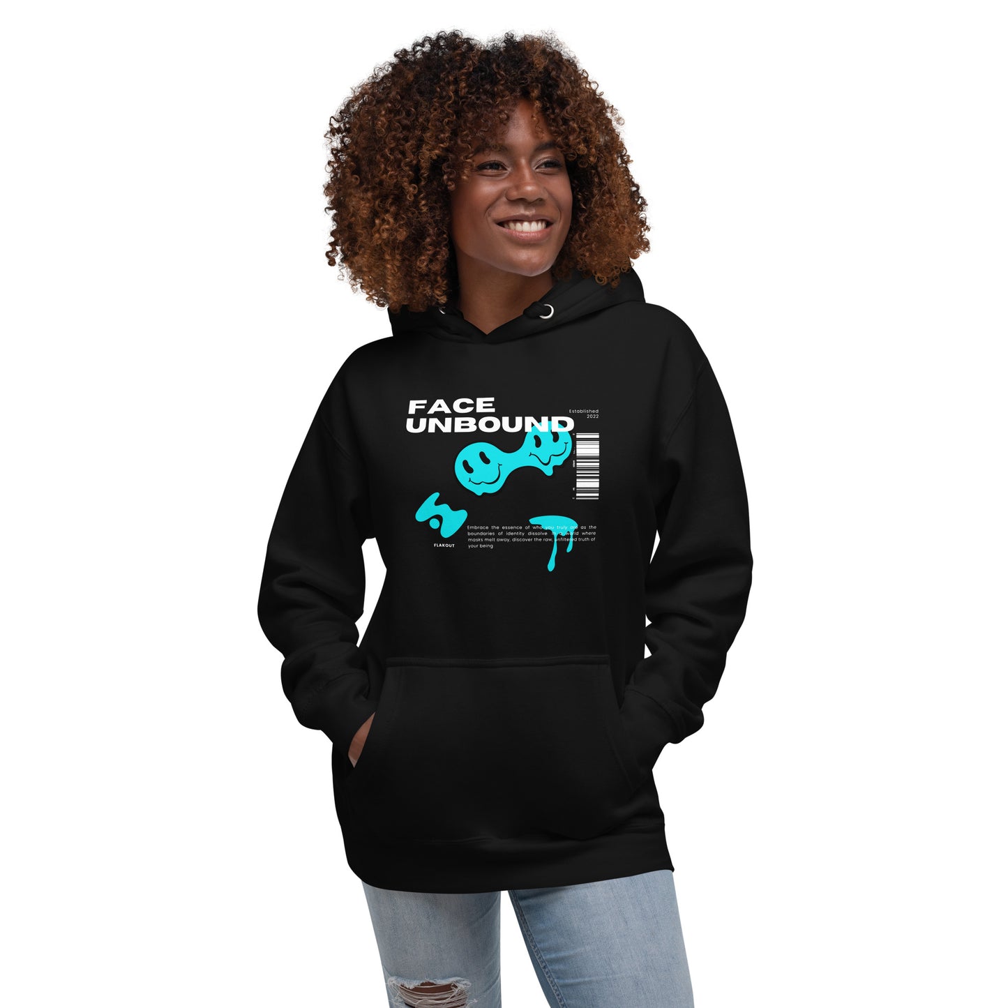 Face Unbound Unisex Hoodie - FLAKOUT