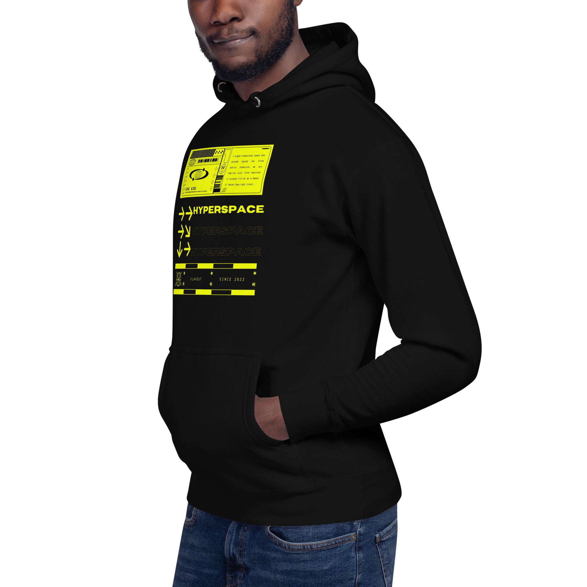 Hyperspace Unisex Hoodie - FLAKOUT