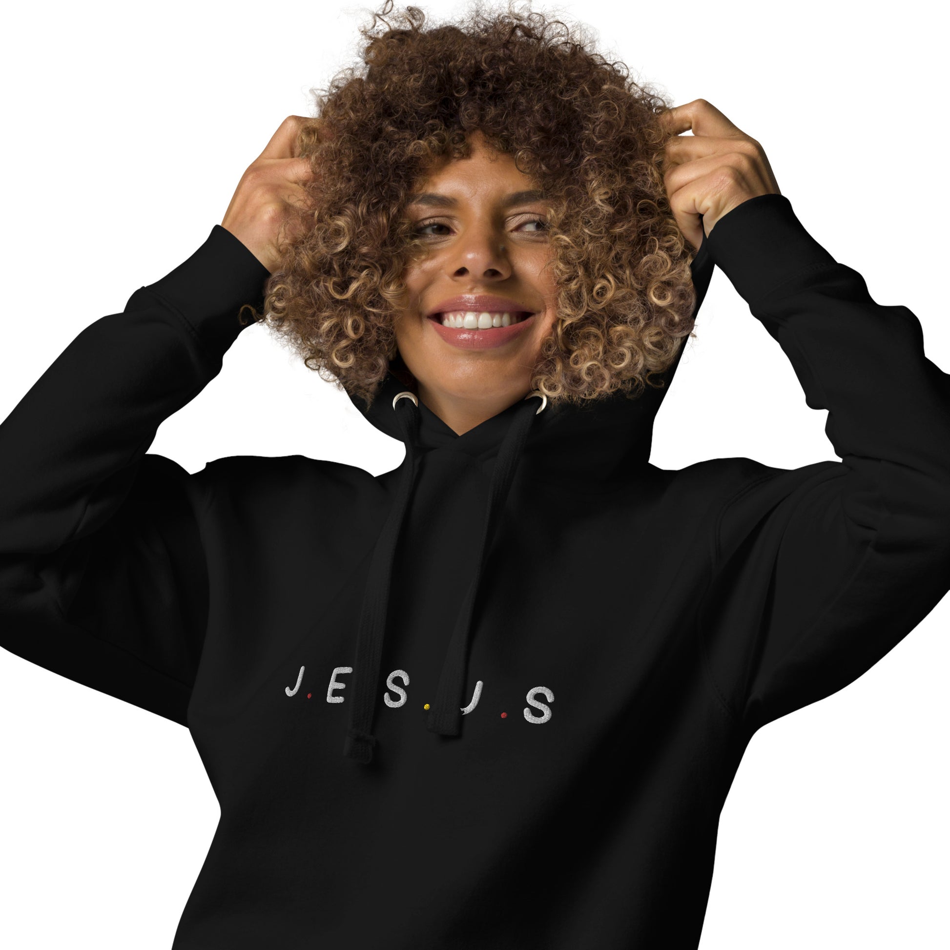 J.E.S.U.S Embroidered Unisex Hoodie - FLAKOUT