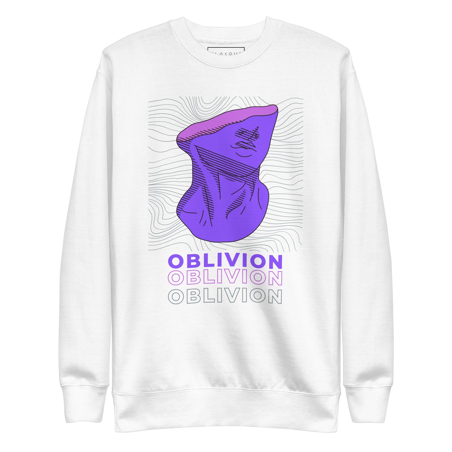 Violet Veil Of Oblivion Sweatshirt - FLAKOUT