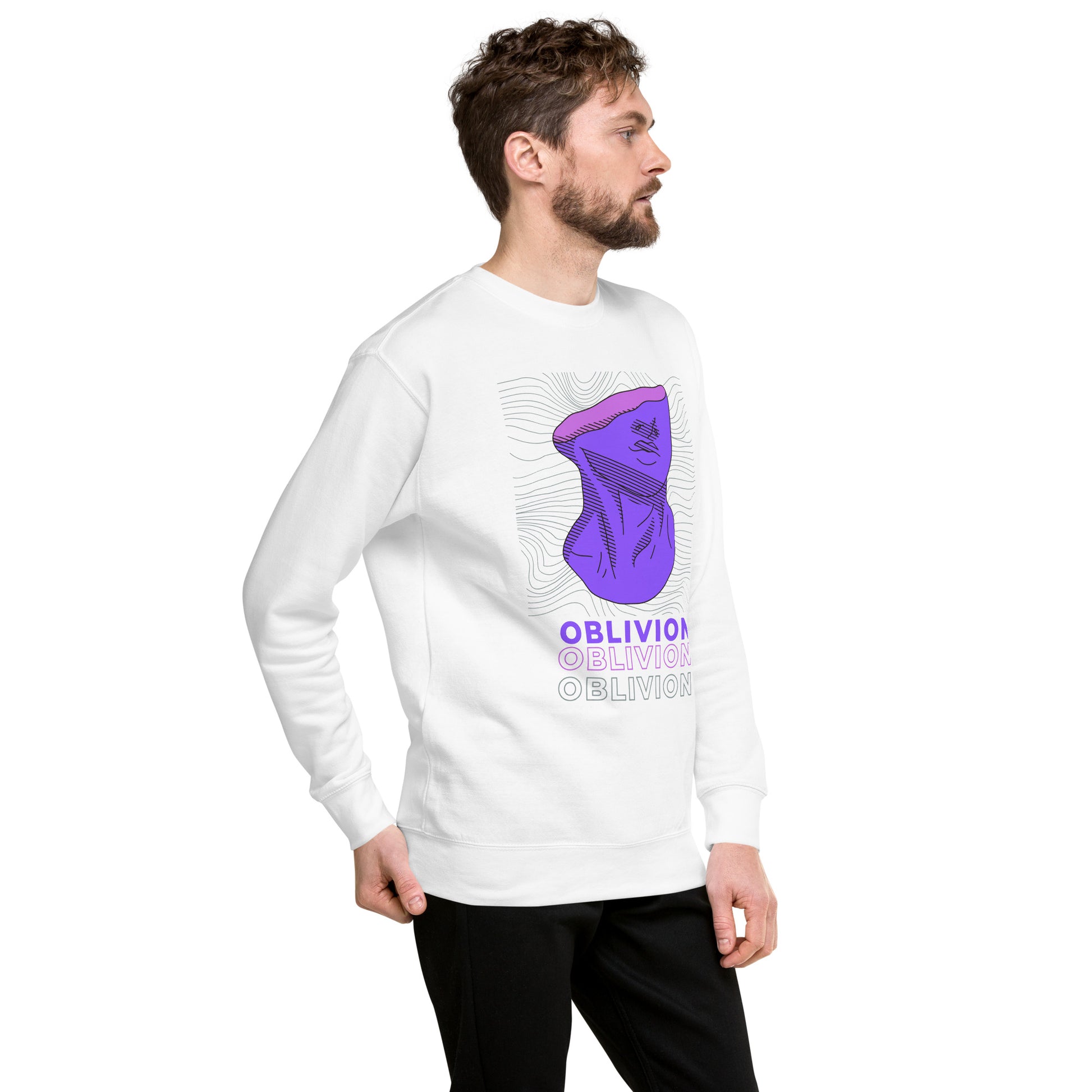 Violet Veil Of Oblivion Sweatshirt - FLAKOUT