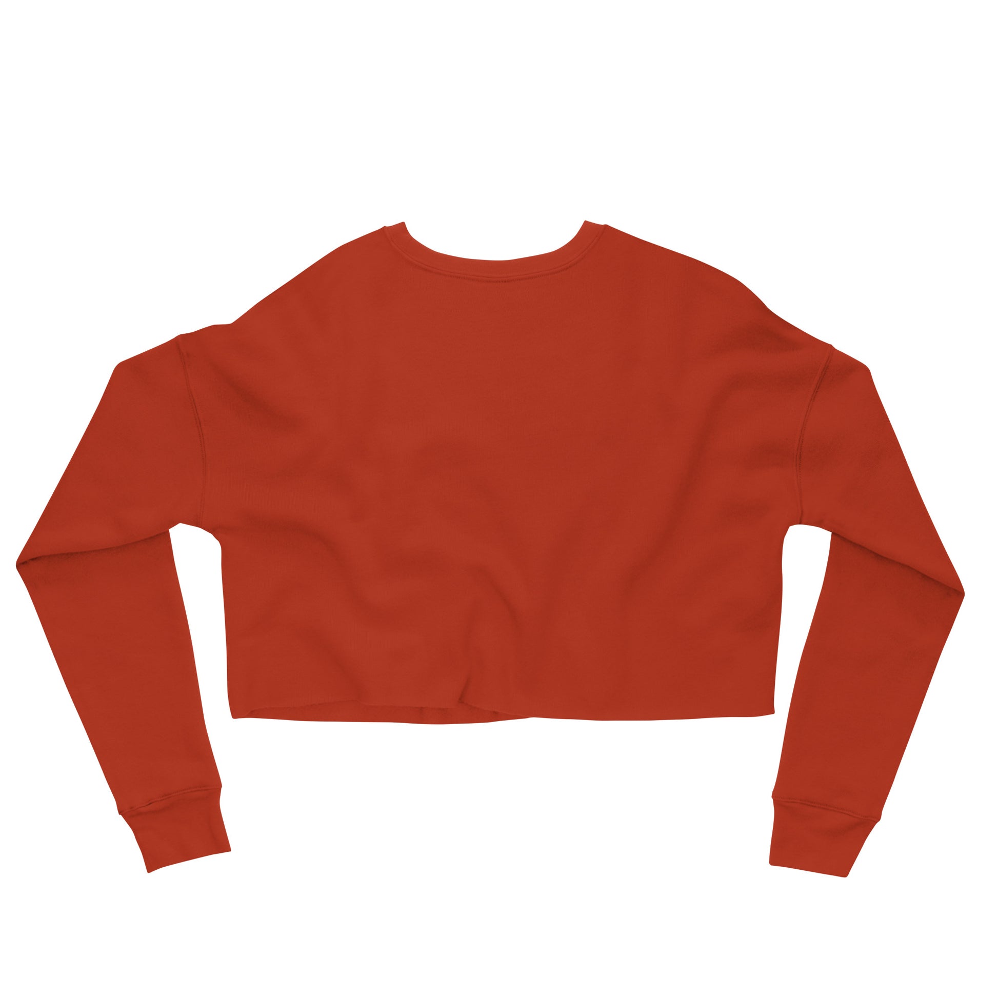 Divine Grace Blessed Women's Crop Sweatshirt - Brick - FLAKOUT