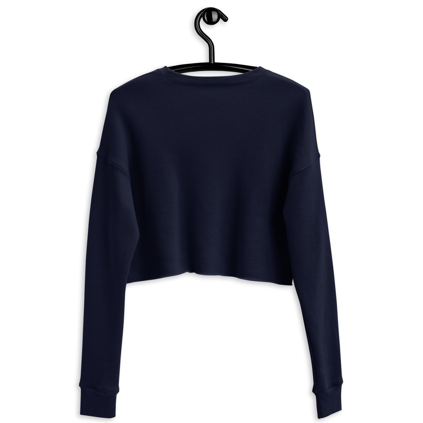 Streetwise Urbanity Women's Crop Sweatshirt - Navy - FLAKOUT