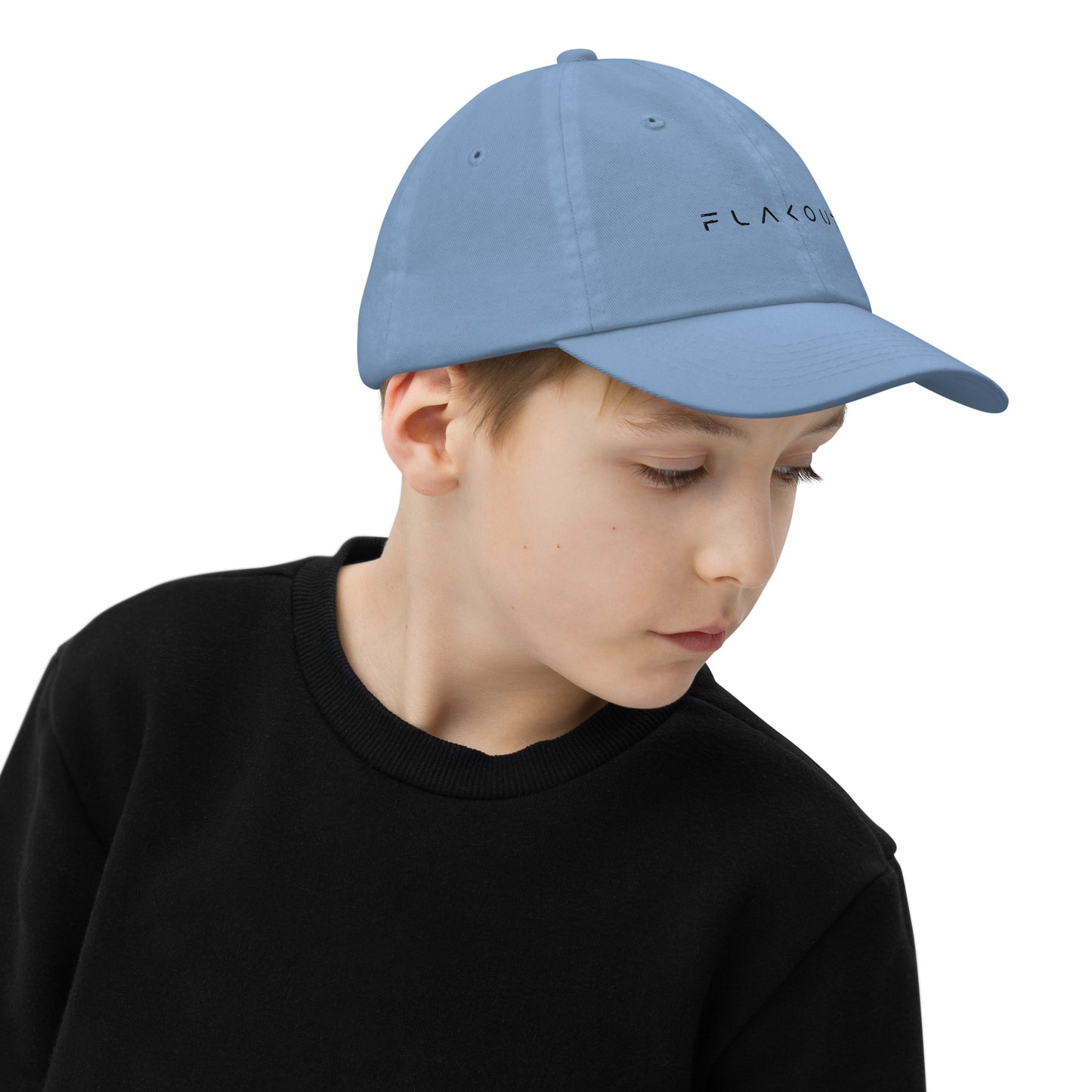 FLAKOUT Logo Embroidered Kid's Baseball Cap