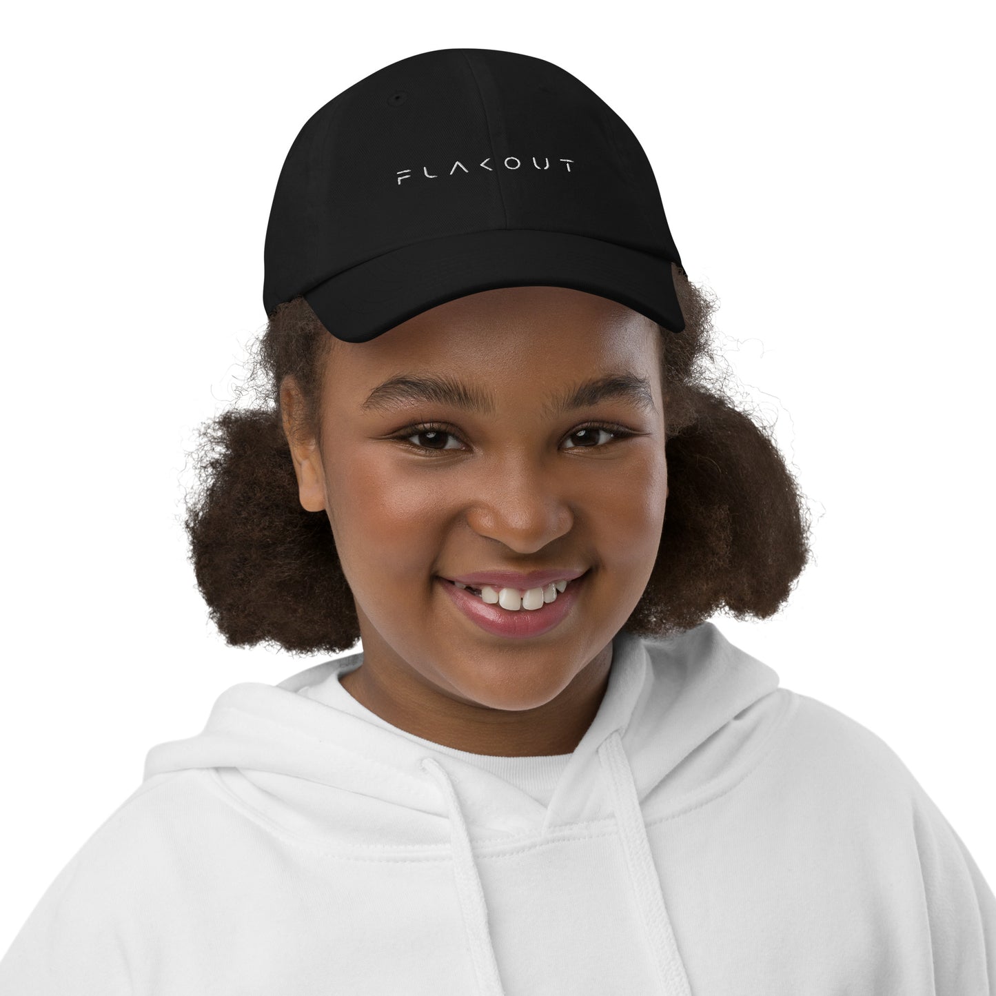 FLAKOUT Logo Embroidered Kid's Baseball Cap