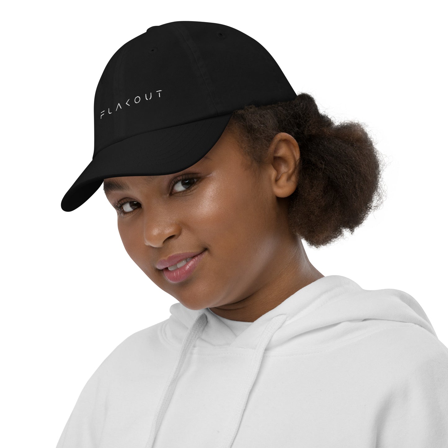 FLAKOUT Logo Embroidered Kid's Baseball Cap