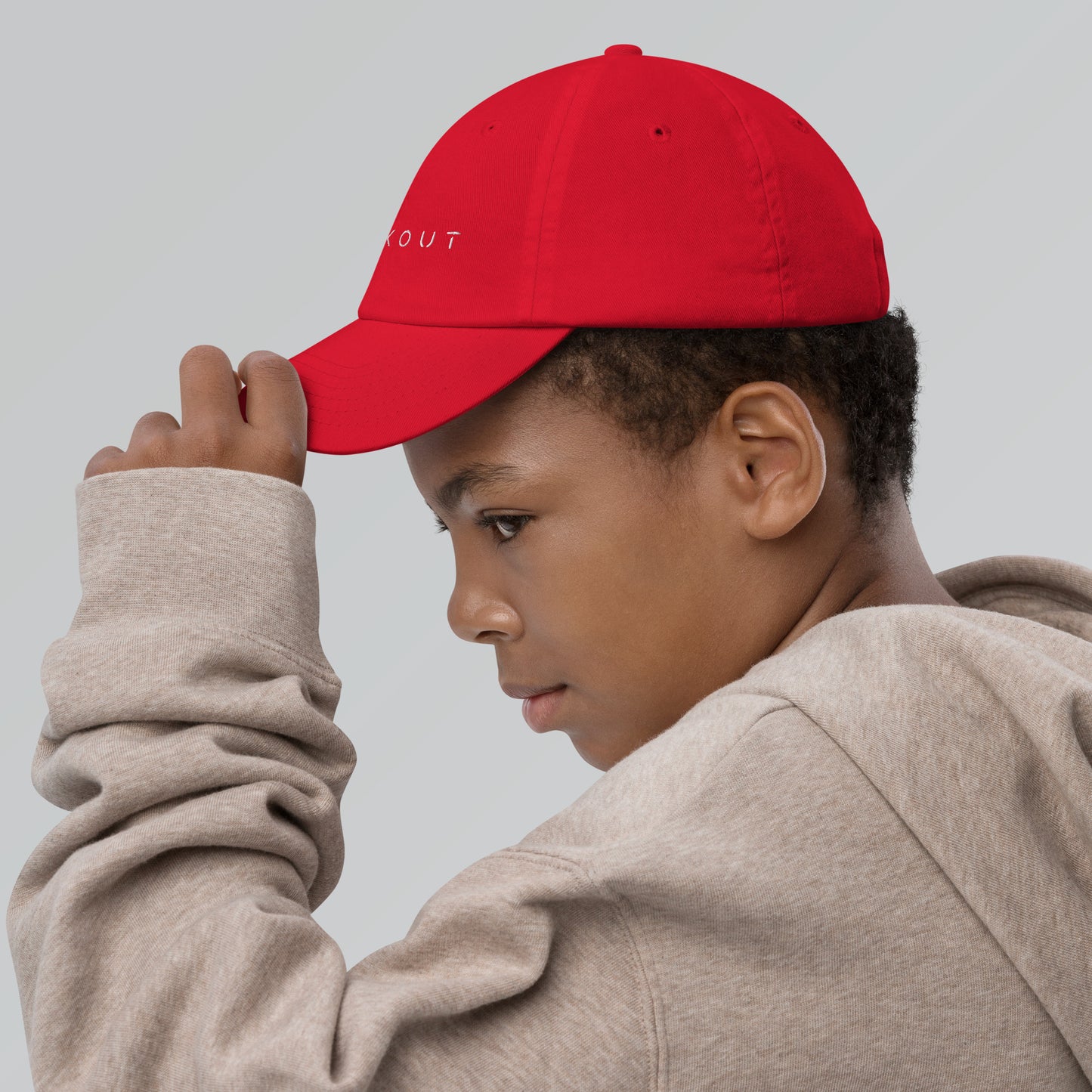 FLAKOUT Logo Embroidered Kid's Baseball Cap