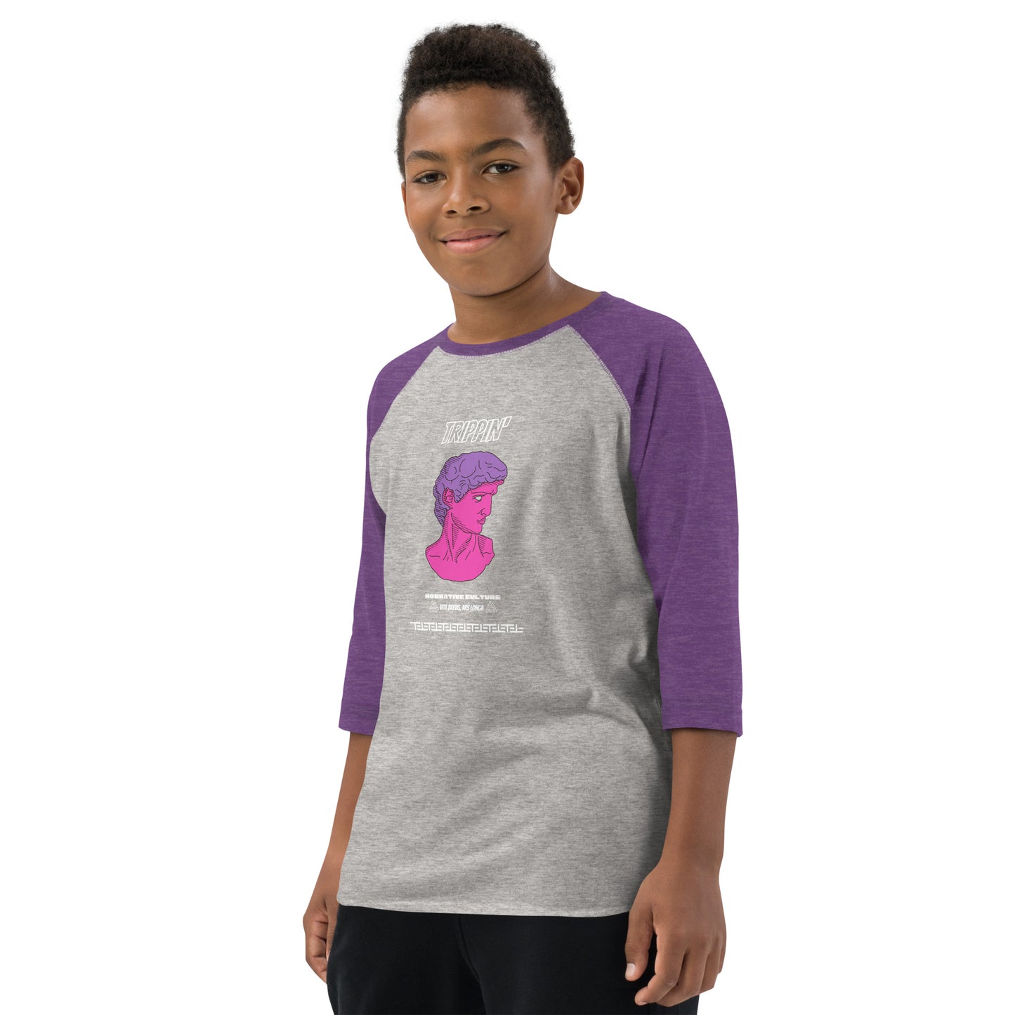 Nonnotine Dreamscape Trippin Kid's Long Sleeve Shirt - FLAKOUT