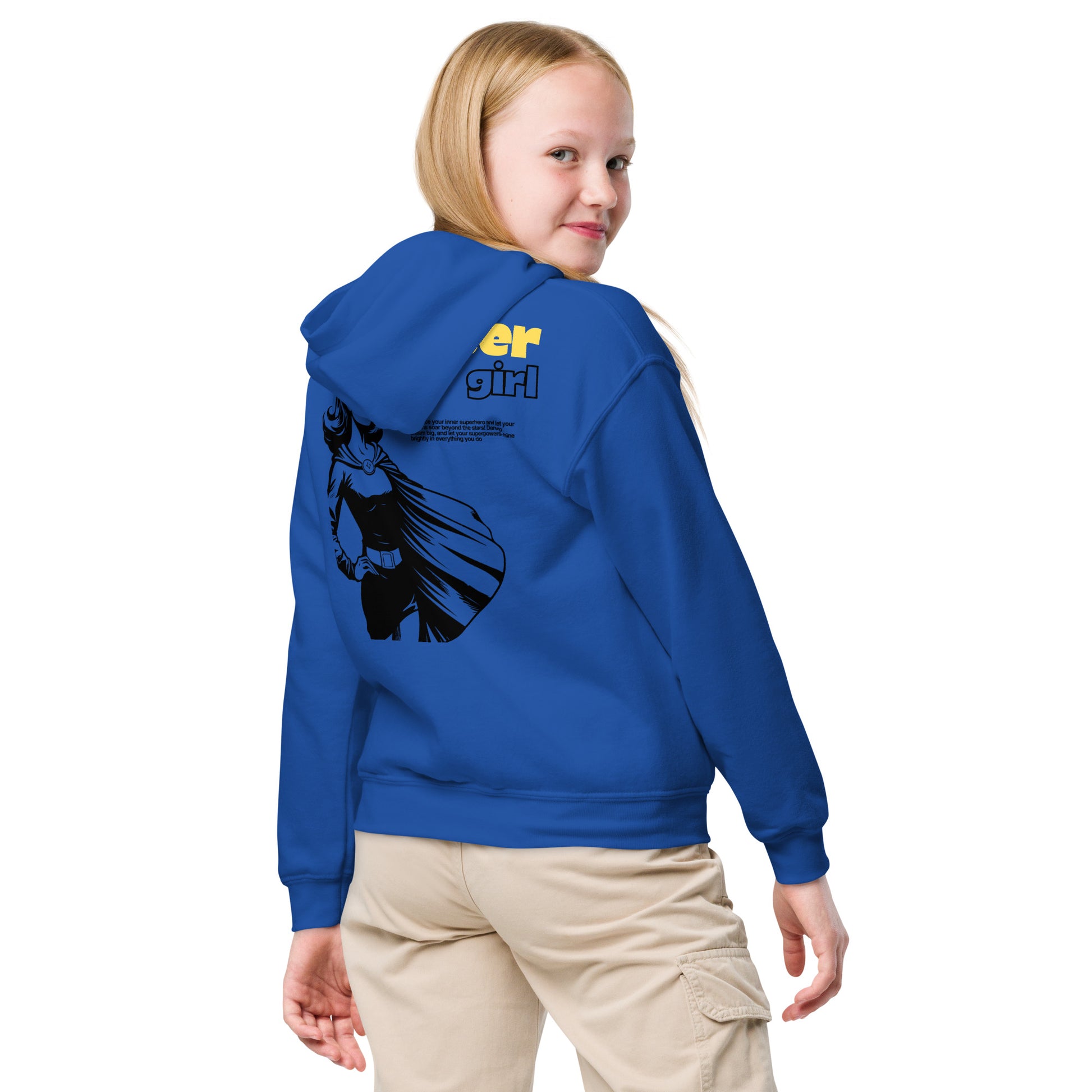 Super Girl Girl's Snug Blend Hoodie - FLAKOUT