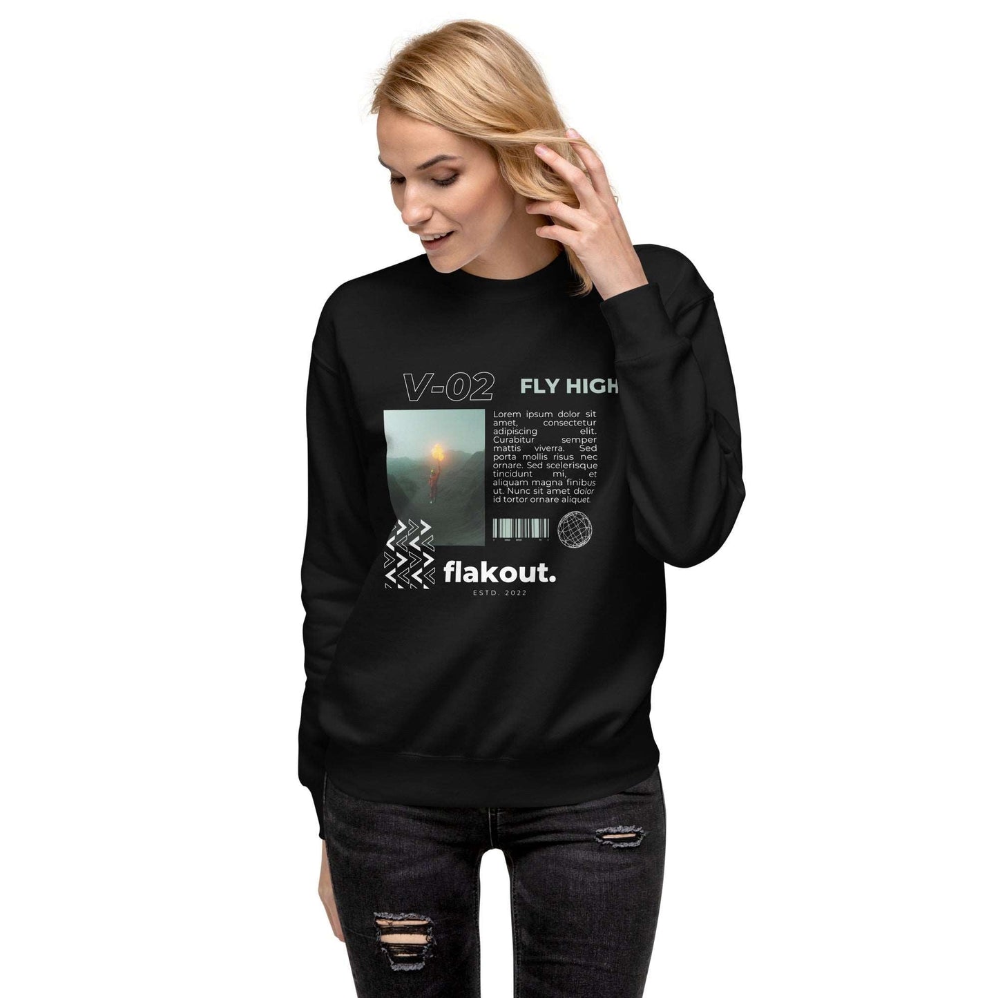 Fly High Voyager Sweatshirt - FLAKOUT