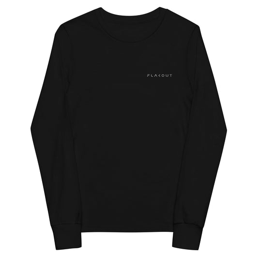 Youth Long Sleeve Tee FLAKOUT Logo - FLAKOUT