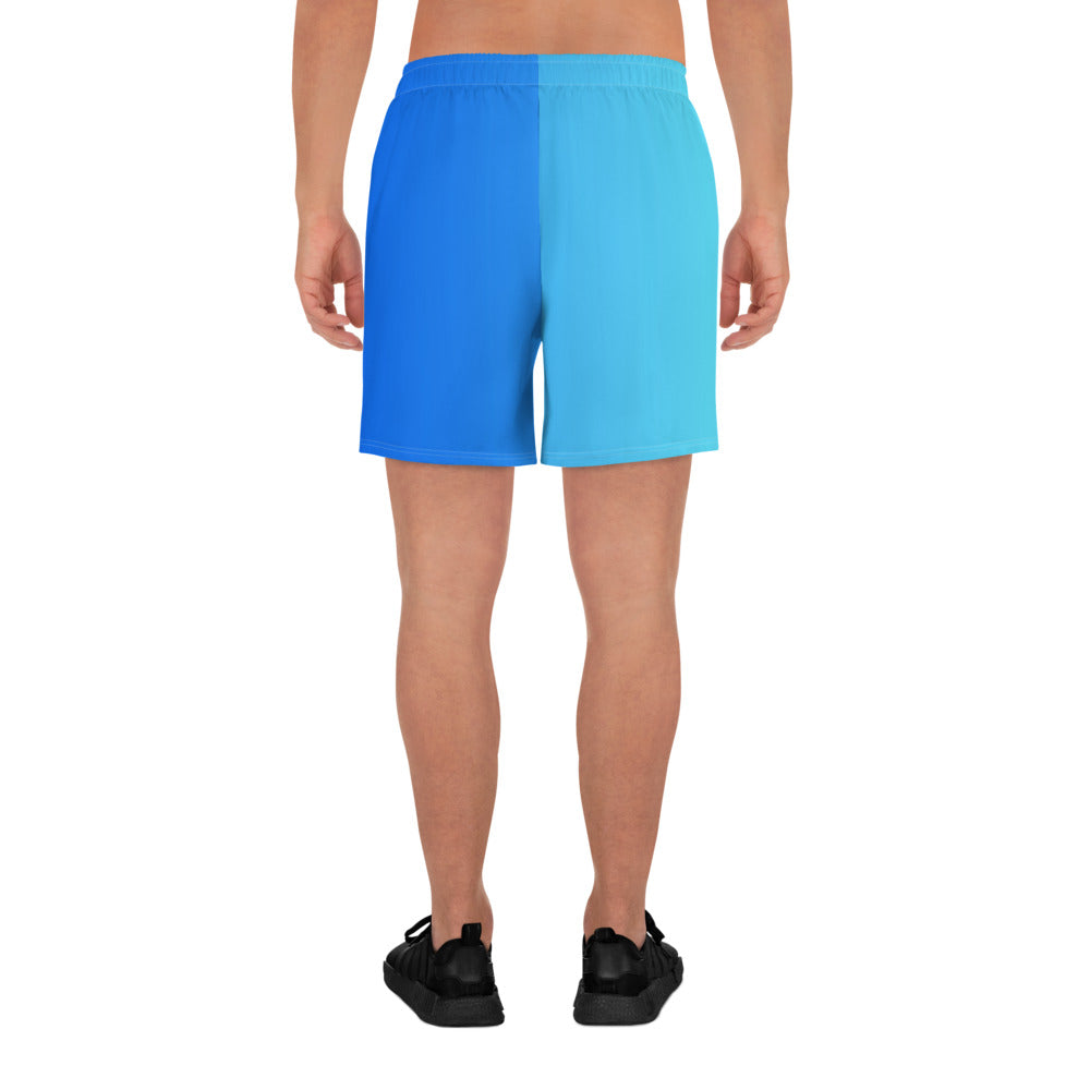 Breezy Azure Men's Swim - Athletic Shorts - FLAKOUT